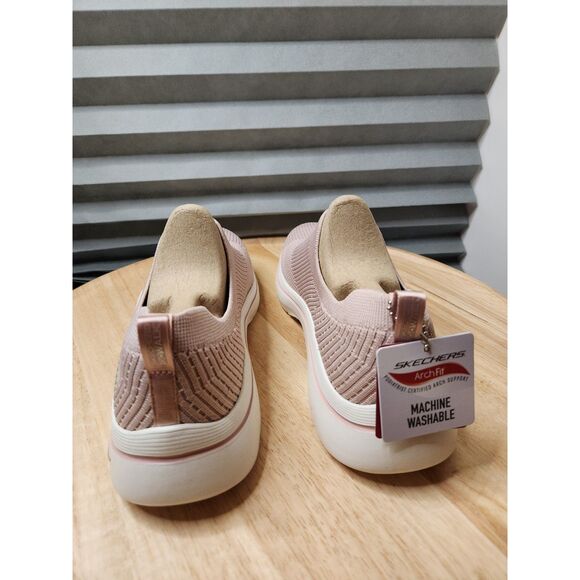 Skechers Go Walk Arch Fit 2.0 Paityn – Women’s 9.5 Mauve Slip-On Shoe NWT - Picture 7 of 11